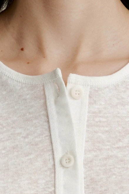 Solid Color Buttoned Knit Cardigan - Image 6