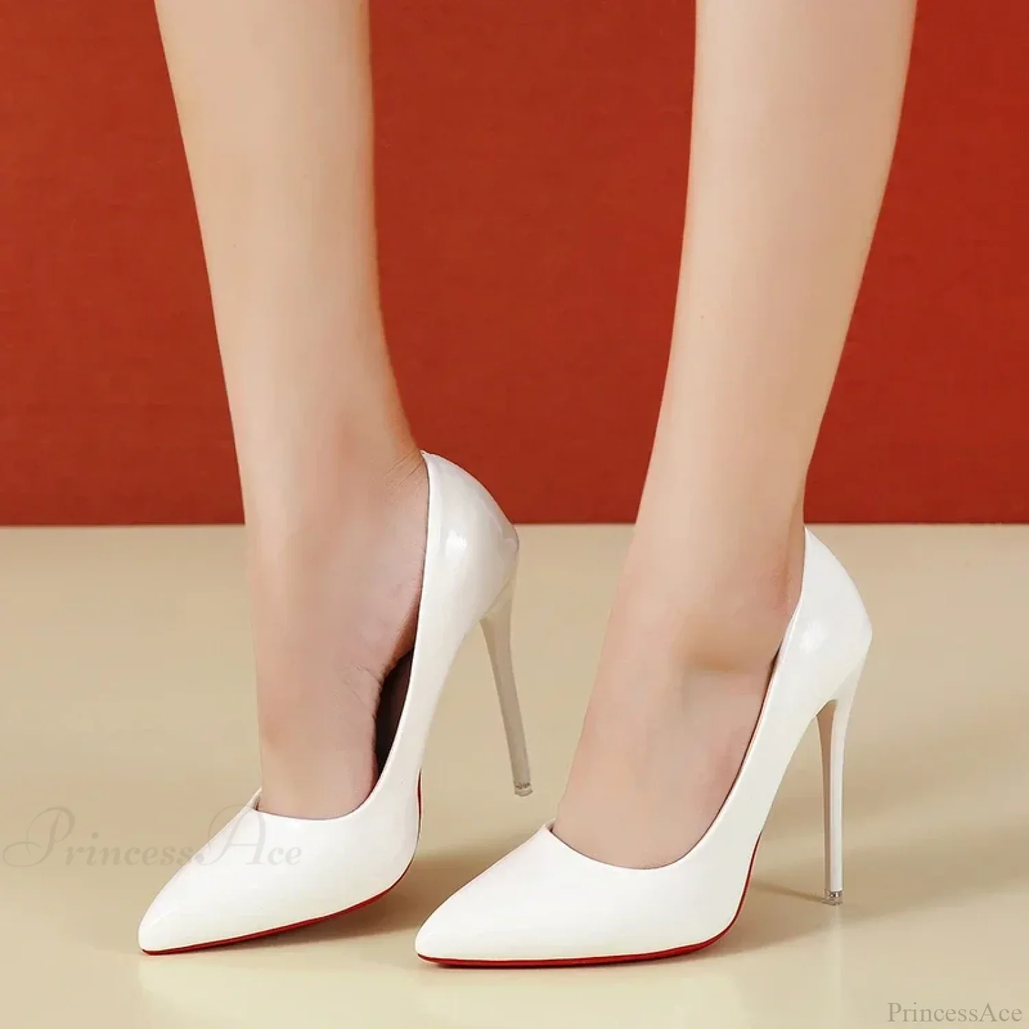 Spring Banquet Party Solid Color Comfortable Outdoor Casual Women Shoes High Heel - Image 2