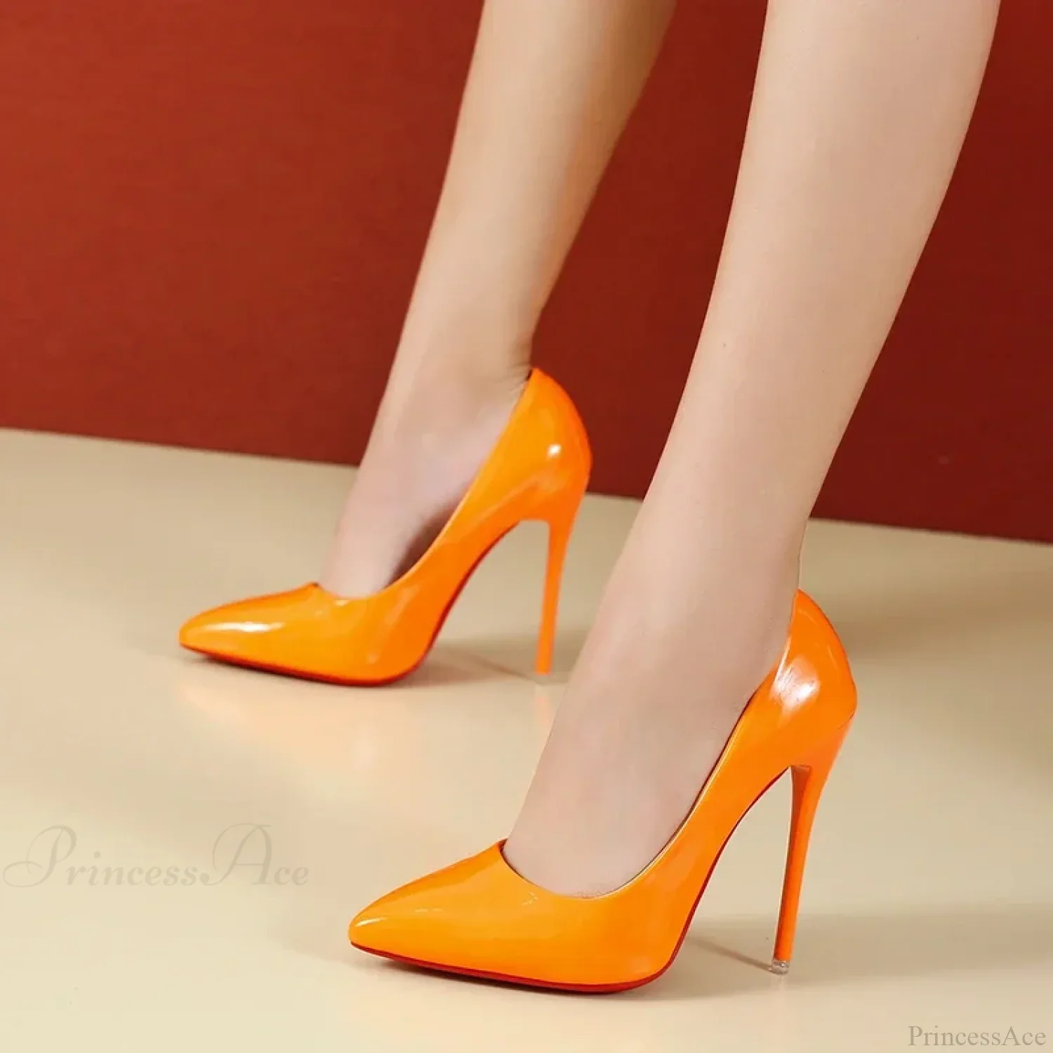 Spring Banquet Party Solid Color Comfortable Outdoor Casual Women Shoes High Heel - Image 4
