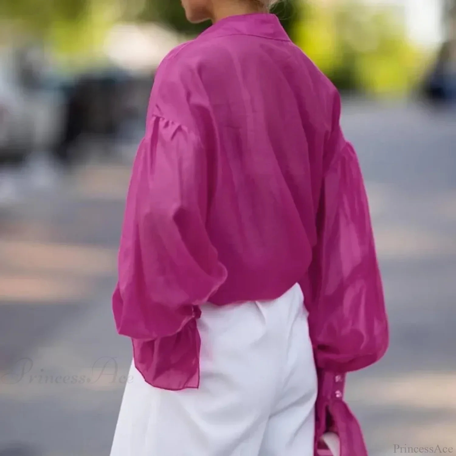 Spring Office Casual Blouse - Image 6