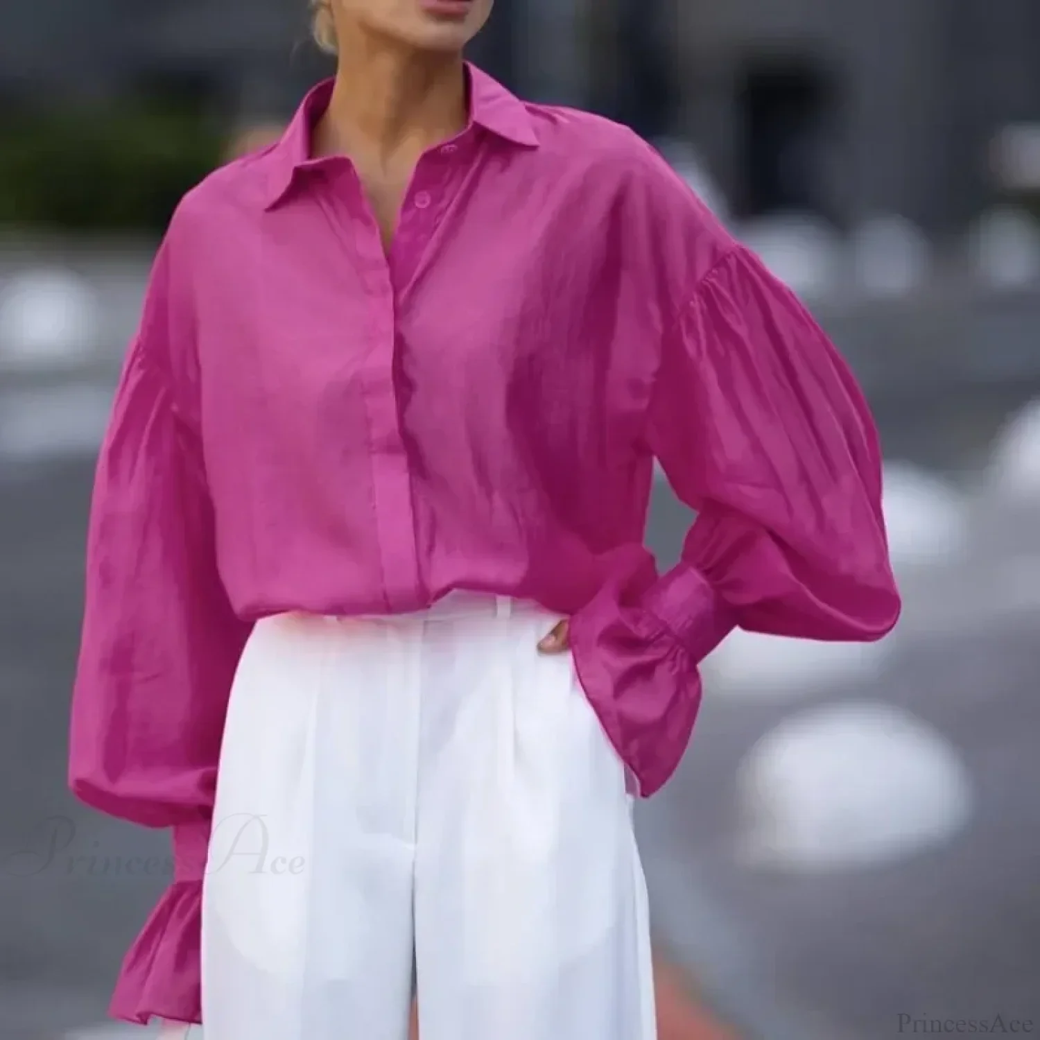 Spring Office Casual Blouse - Image 8