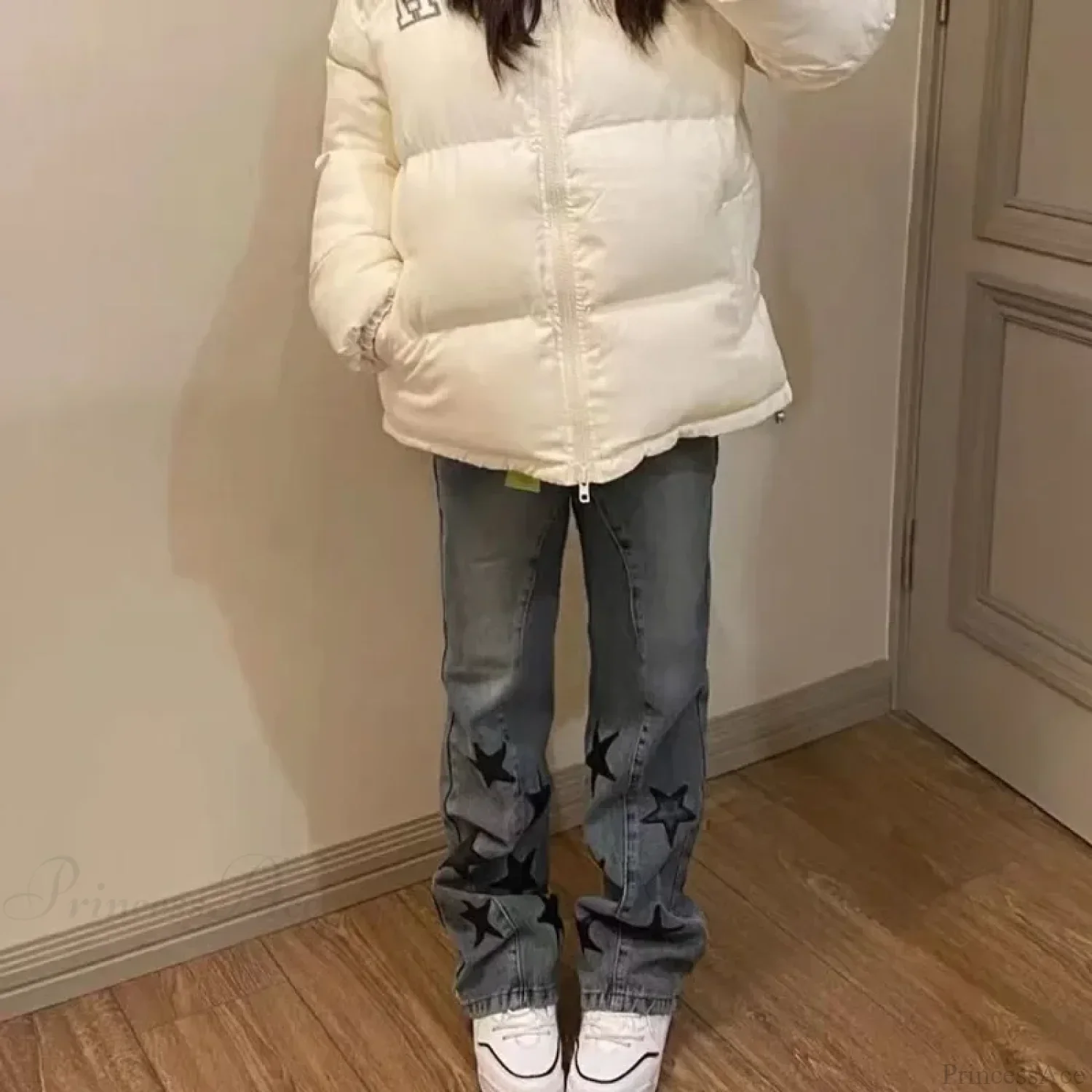 Star Girls Vintage Denim Pants - Image 6