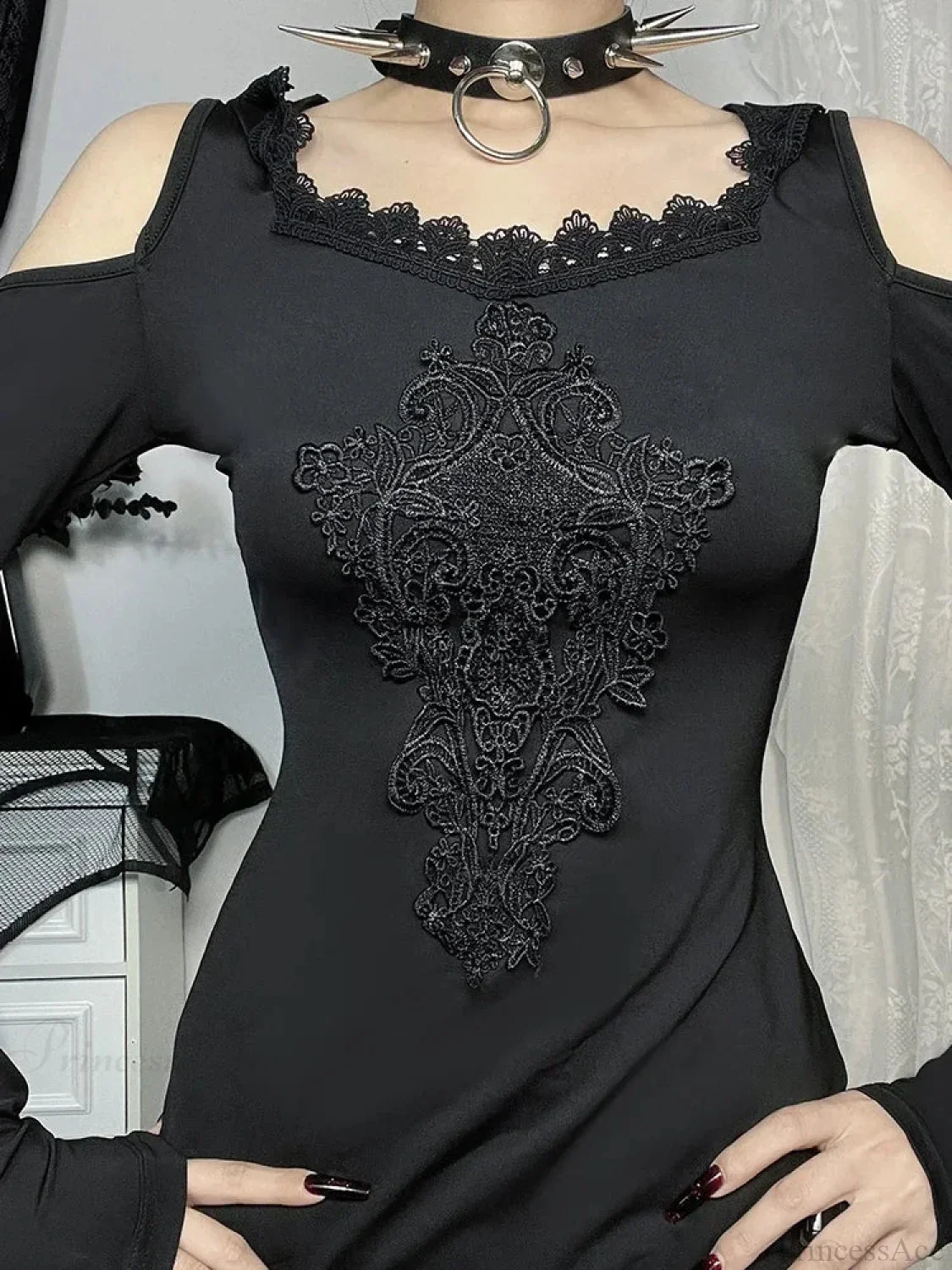 Stitched Hooded Small Dress - Image 3