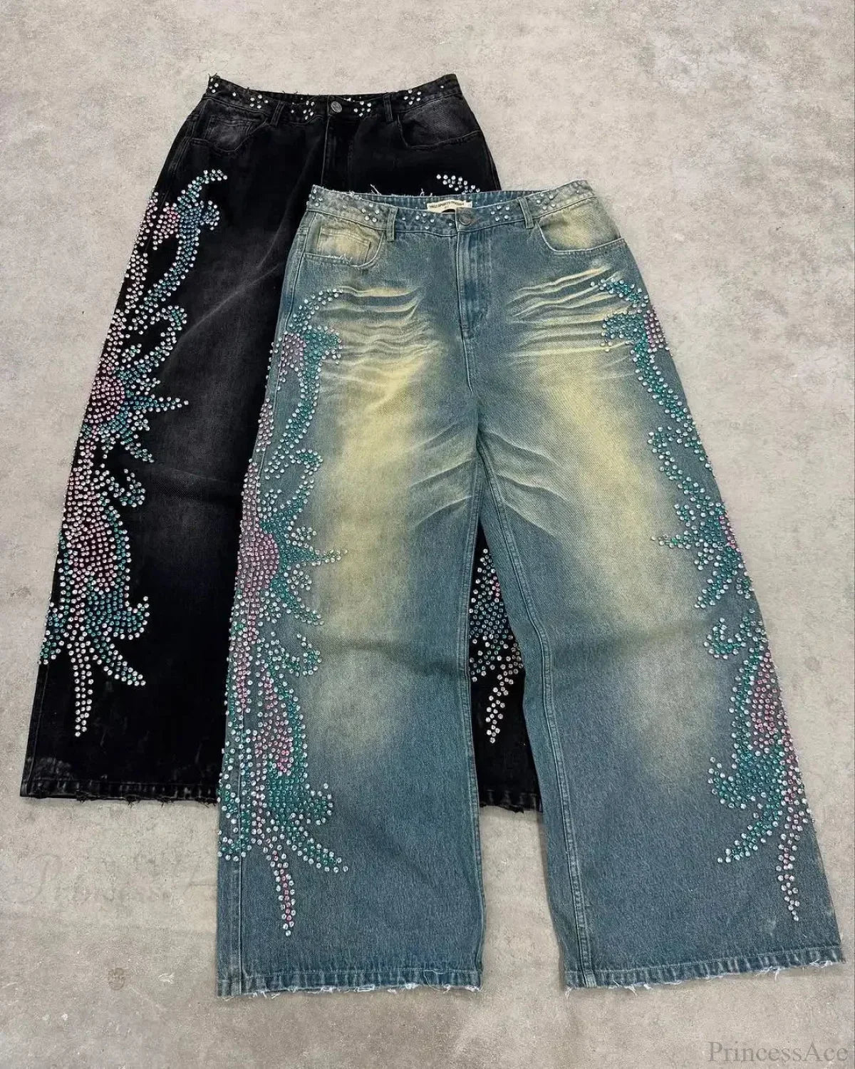 Stonework Medieval Stitched Loose Pant - Image 3