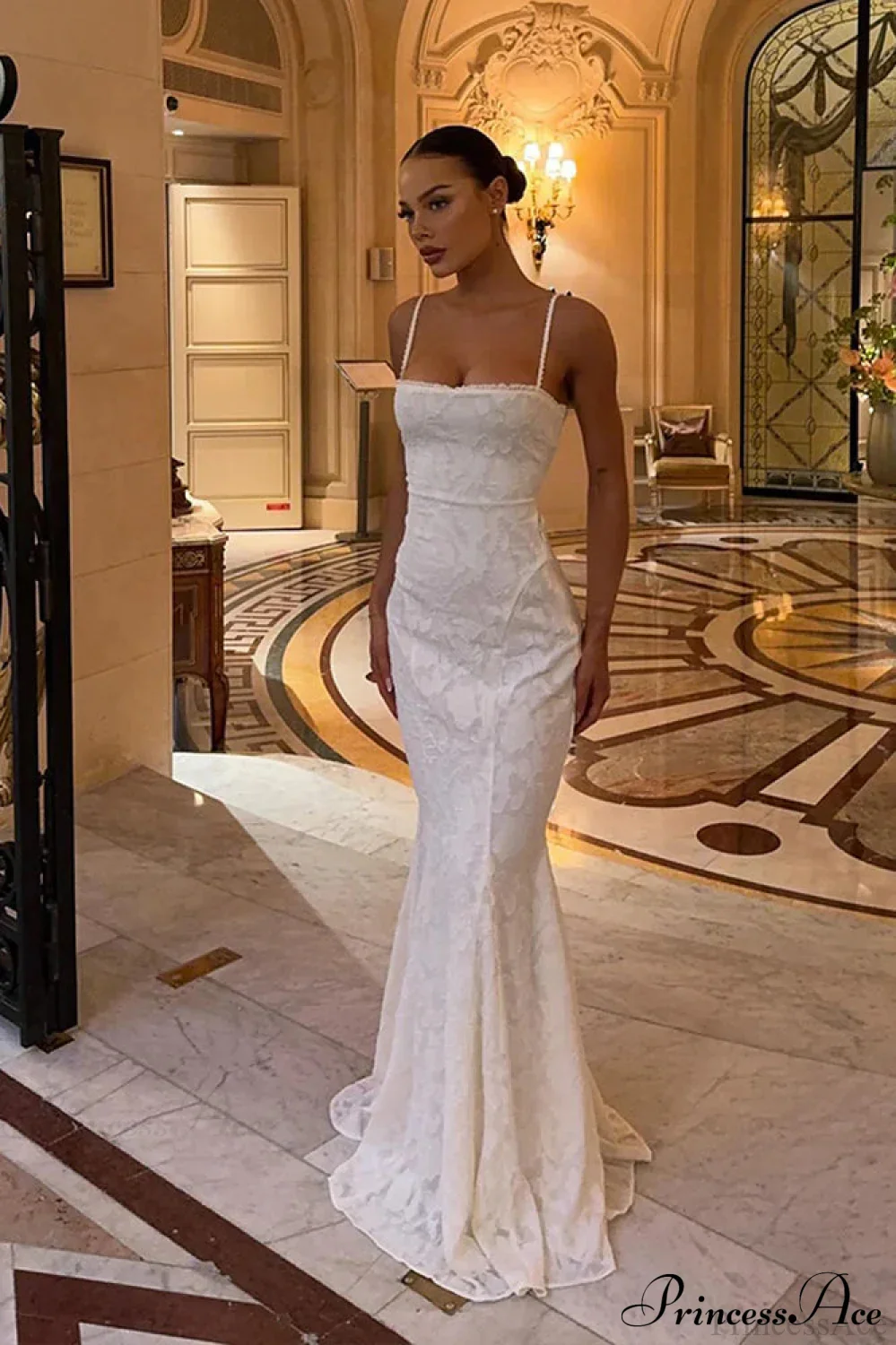 Strappy Backless Lace-Up Sexy Bodycon Maxi Dress
