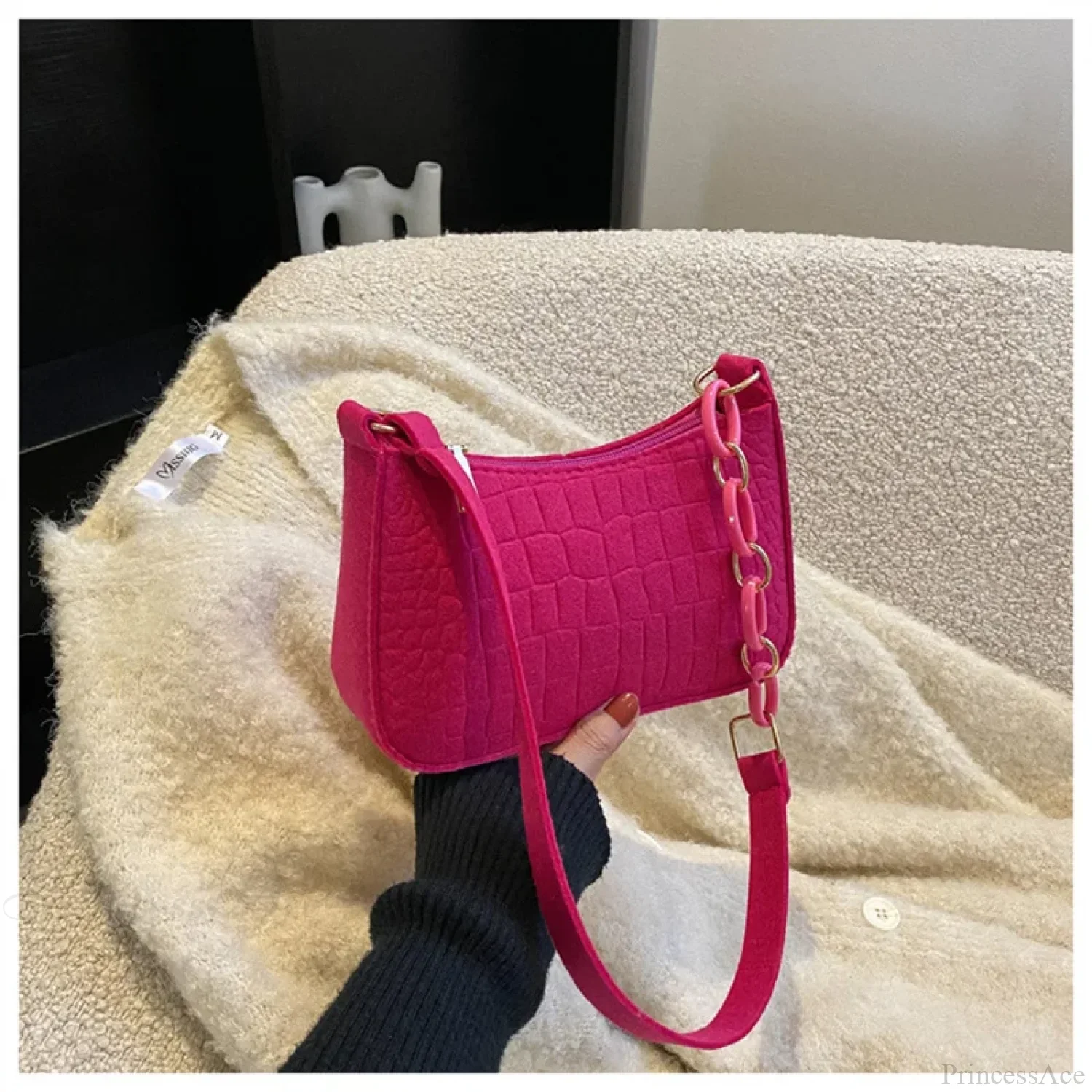 Strawberry Corduroy Mini Crossbody - Image 13