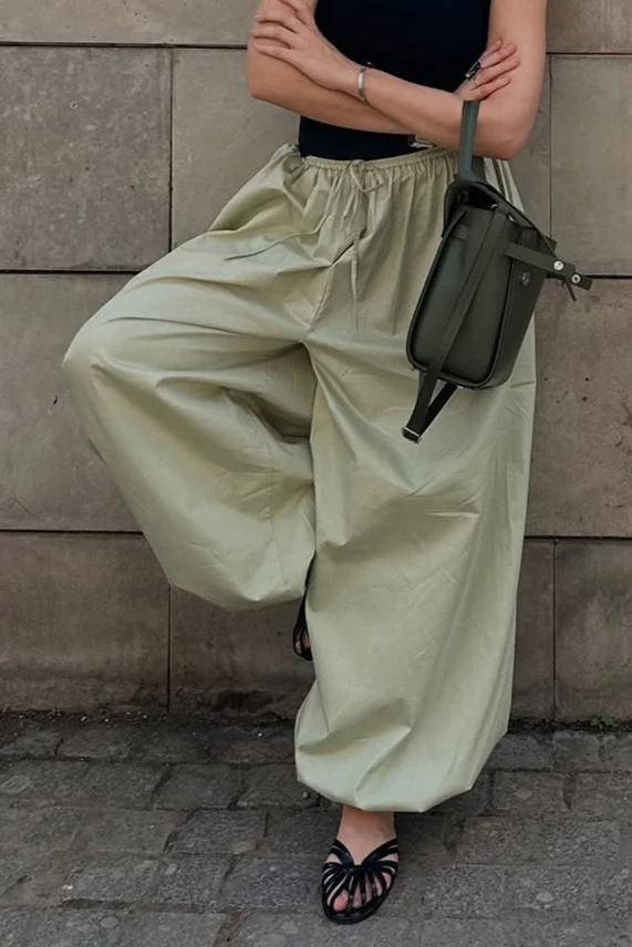 Street Fashion Cotton Lantern Loose Casual Pants - Image 17