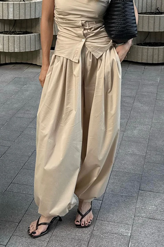 Street Fashion Cotton Lantern Loose Casual Pants - Image 8