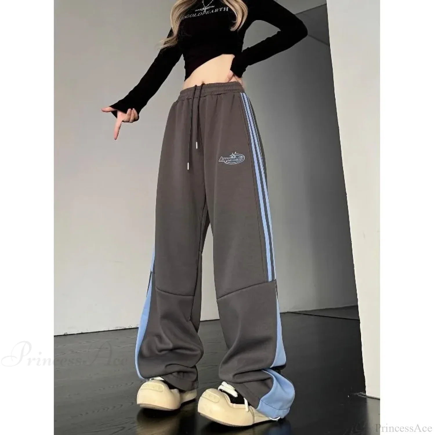 Striped Cargo Sweatpants Casual Pants - Image 2