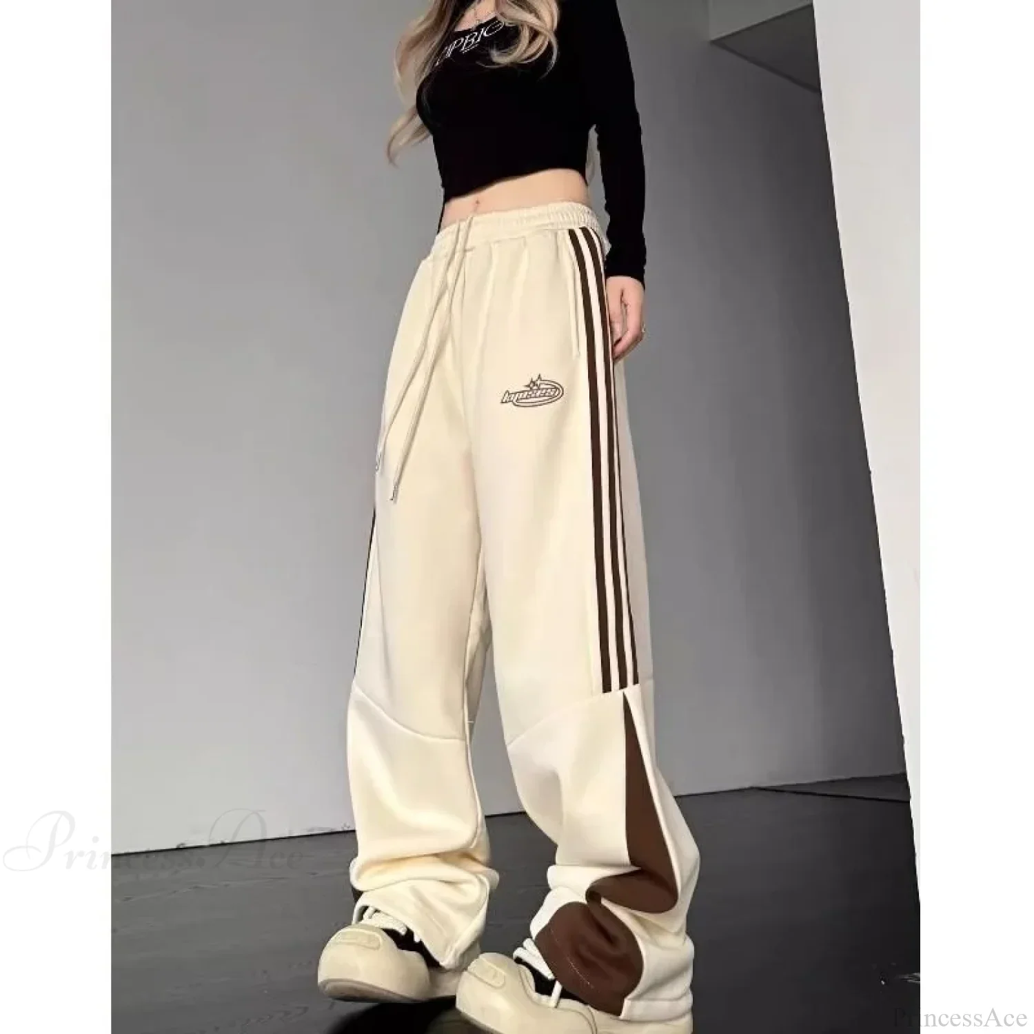 Striped Cargo Sweatpants Casual Pants - Image 5