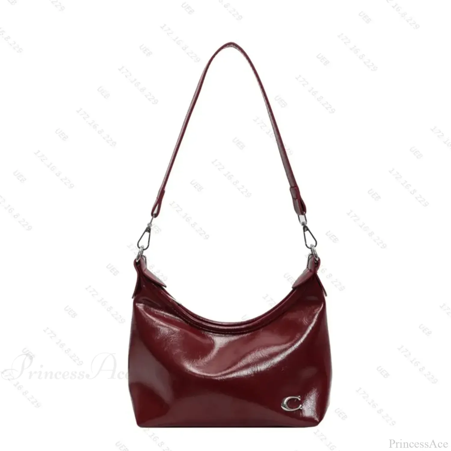 Stylish PU Crossbody Bag with Zipper - Image 6