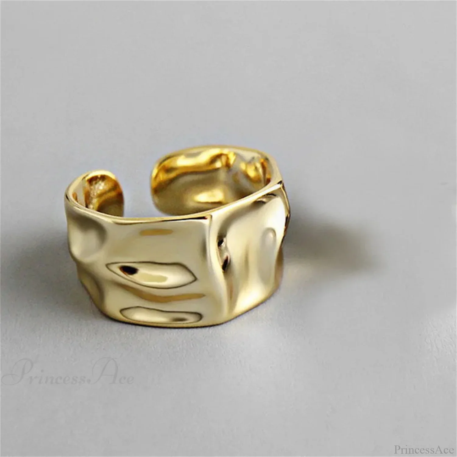 Stylish Silver Simple Gothic Ring - Image 7