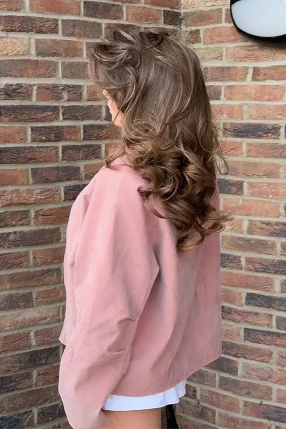 Suede Long Sleeve Elegant Casual Jacket - Image 5