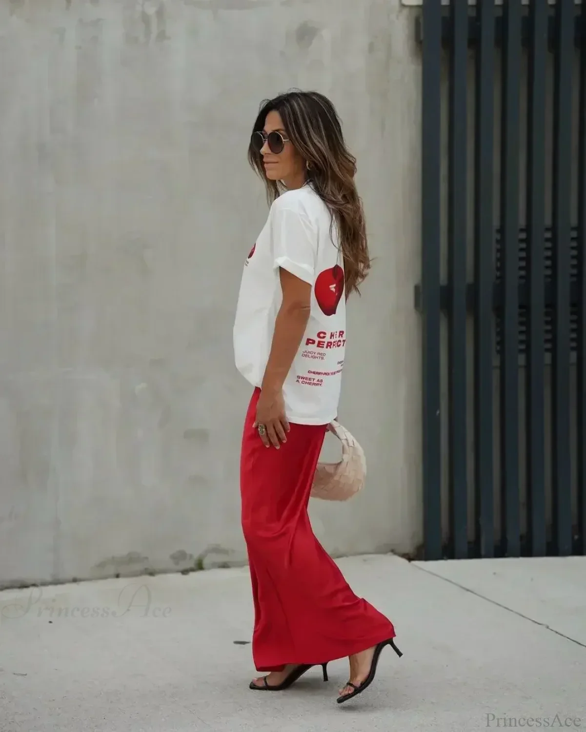 Summer Cherry Graphic T-shirt - Image 4