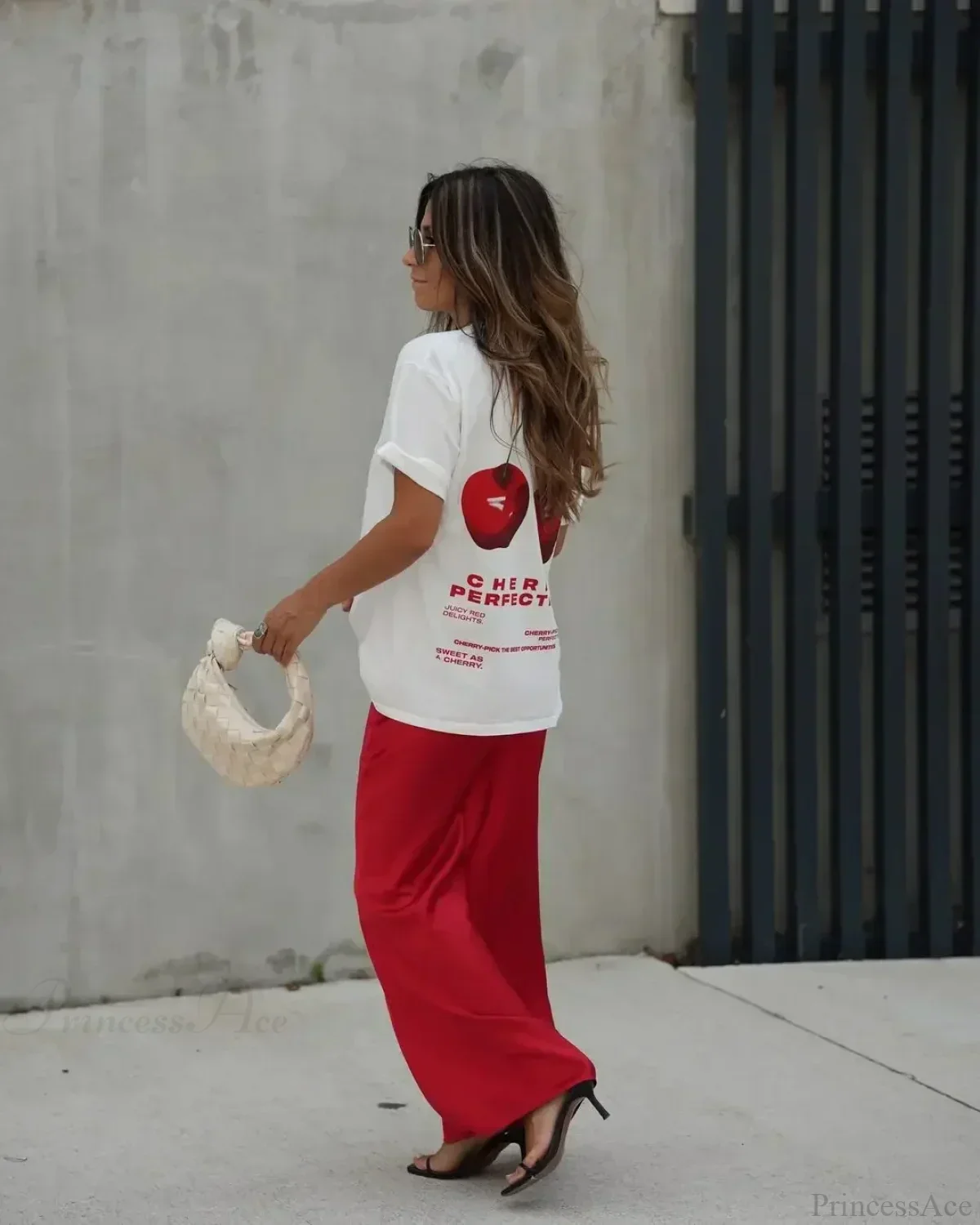 Summer Cherry Graphic T-shirt - Image 5