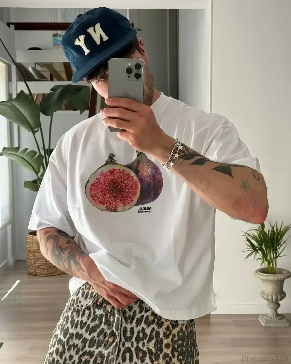 Summer Cherry Graphic T-shirt - Image 7