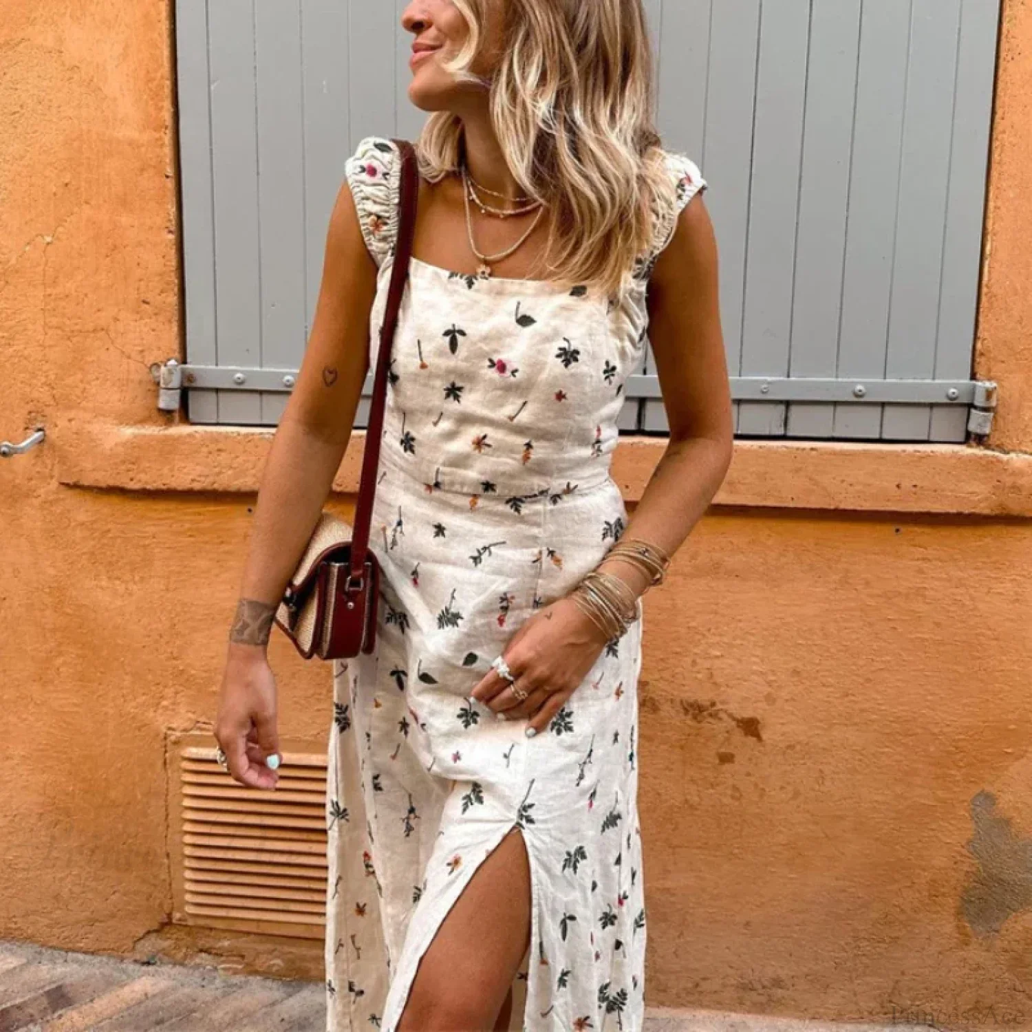 Summer Sexy Backless Sleeveless Long Dress - Image 3