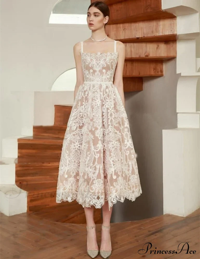 Sundress Backless Warm-Season Woman Gown Runway Coastal Party Bohemian Sexy Embroidery Lace - Image 3
