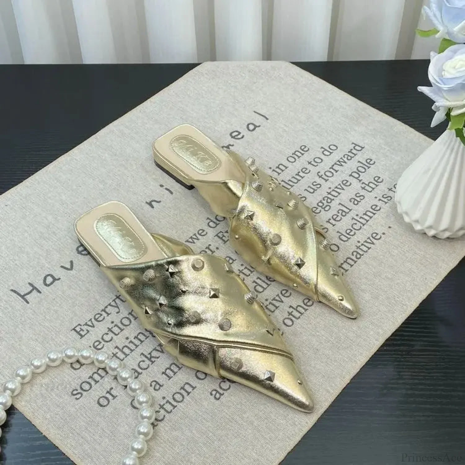 Synonyms Rivet Level Gothic Sandal - Image 3