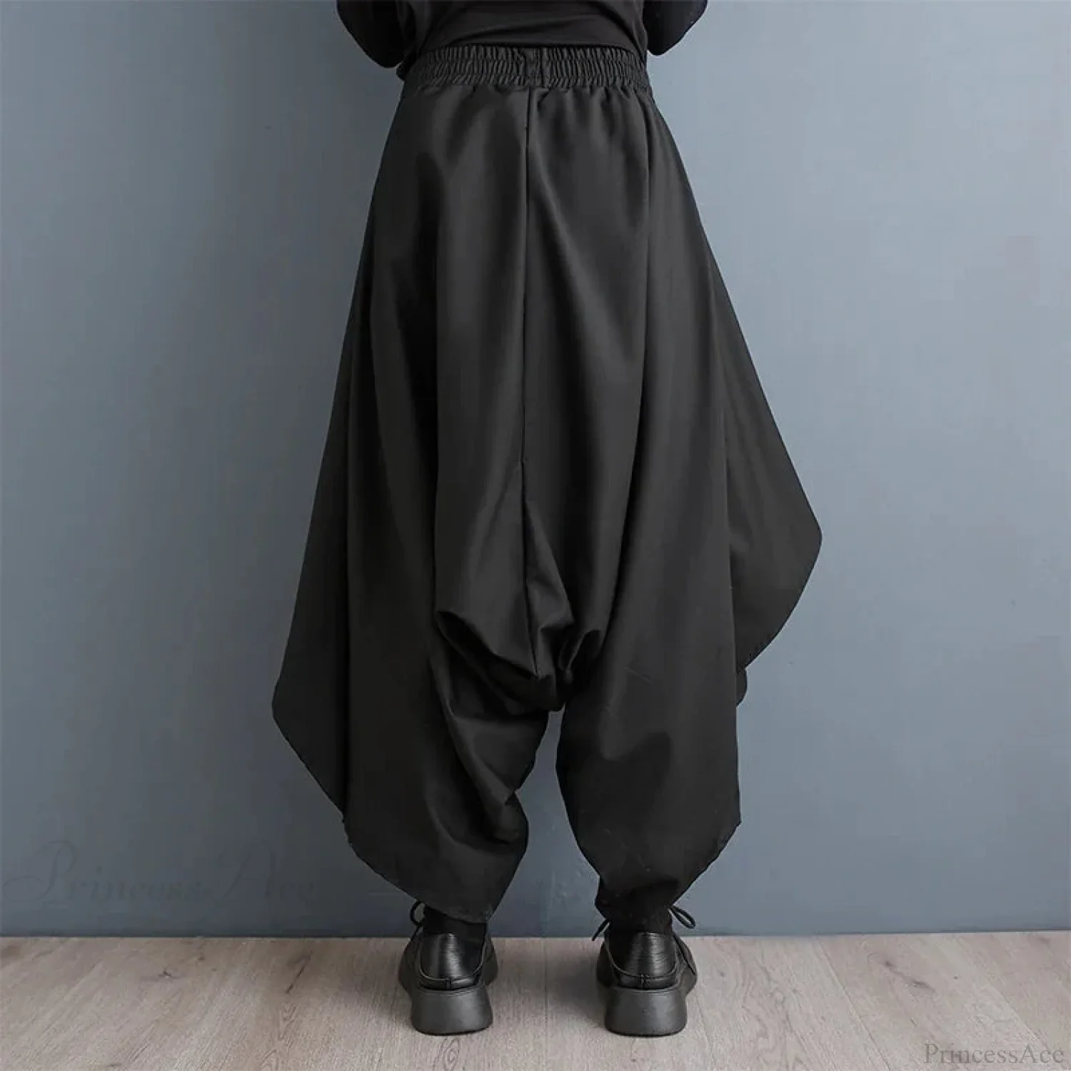Tall Waist Gothic Broad Leg Pant - Image 2