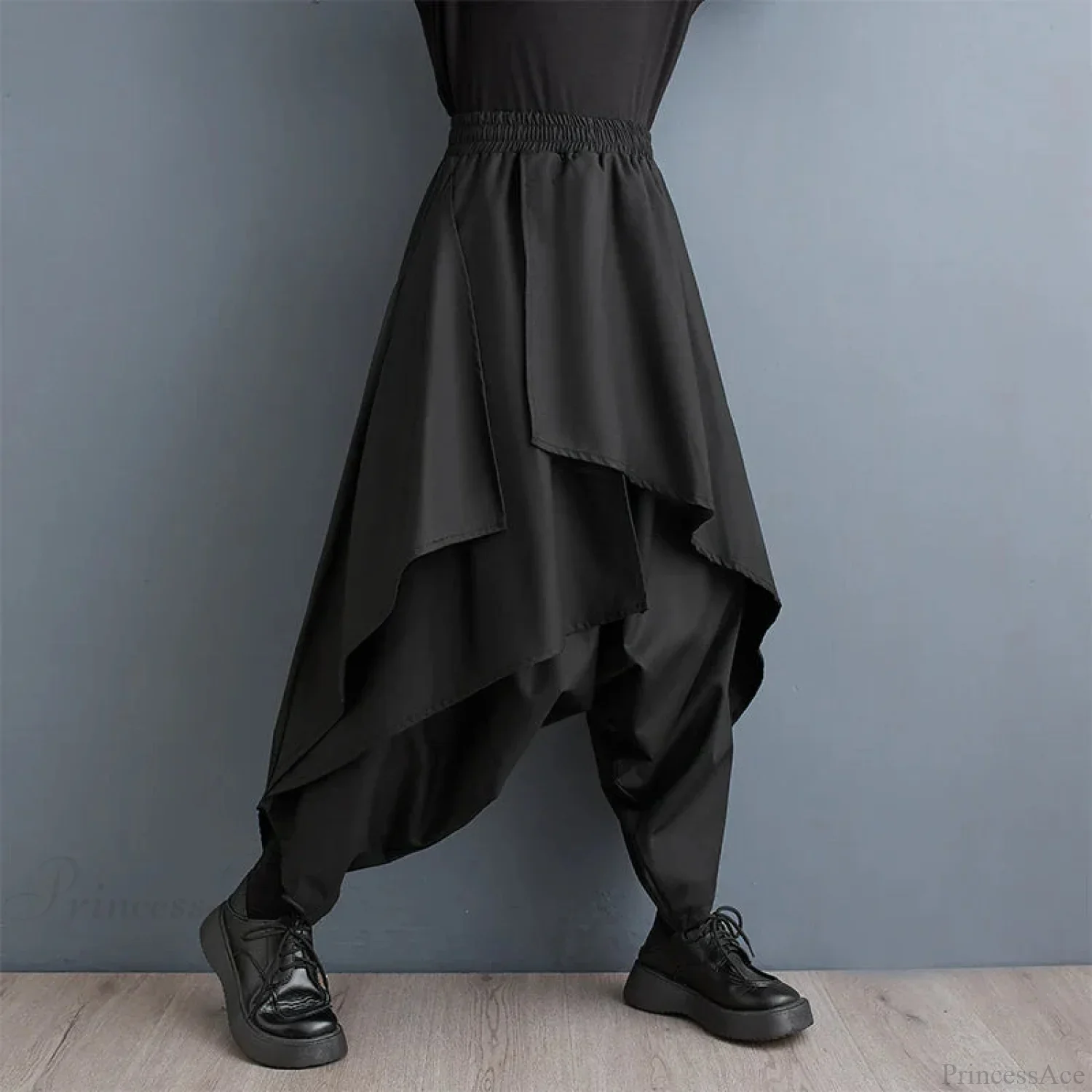 Tall Waist Gothic Broad Leg Pant - Image 4