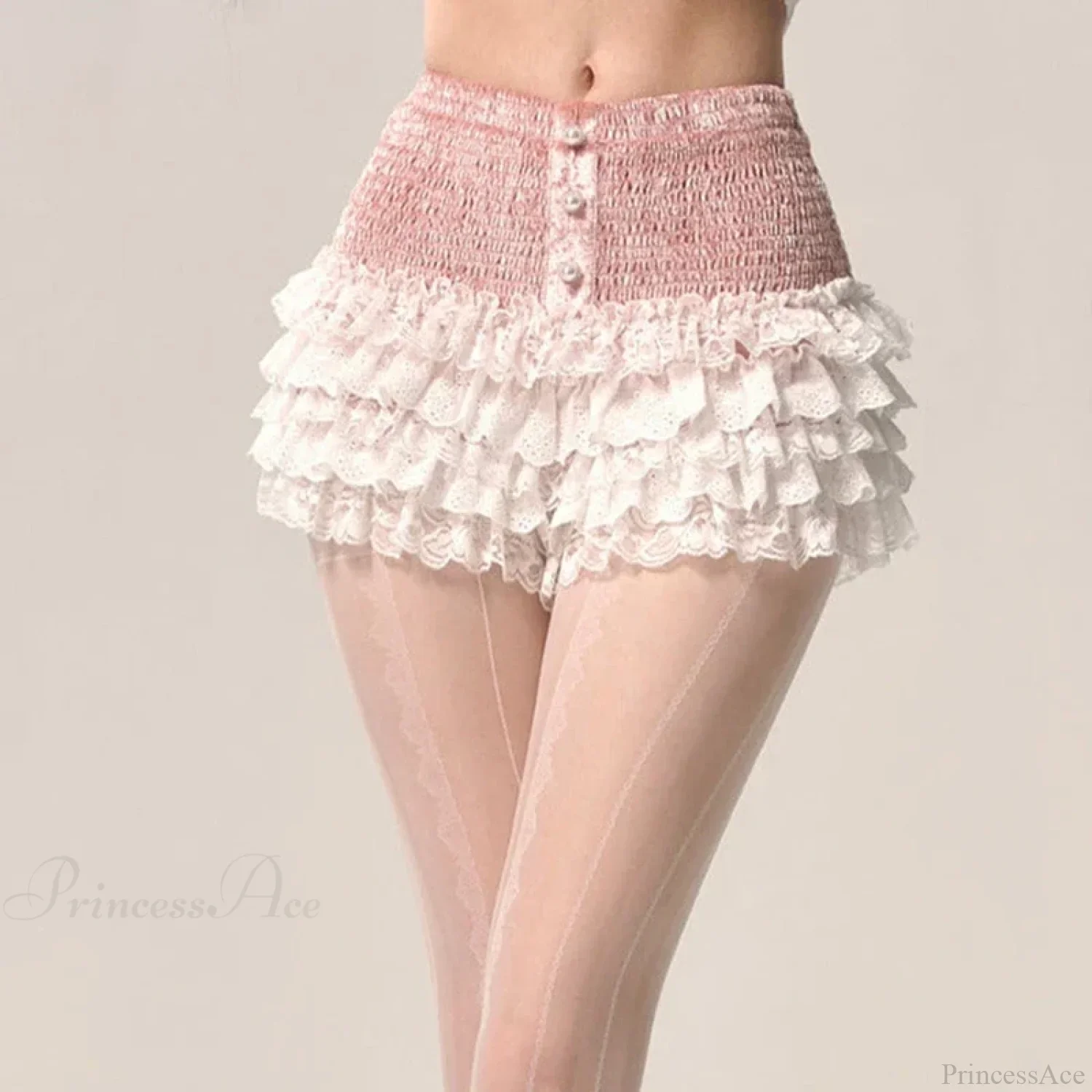 Tiered Lace Cake Pettipants Skirt - Image 5