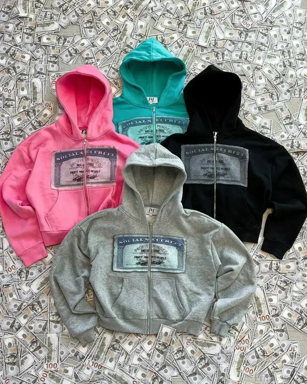 Trendy Brand Printed Hoodie - Image 4