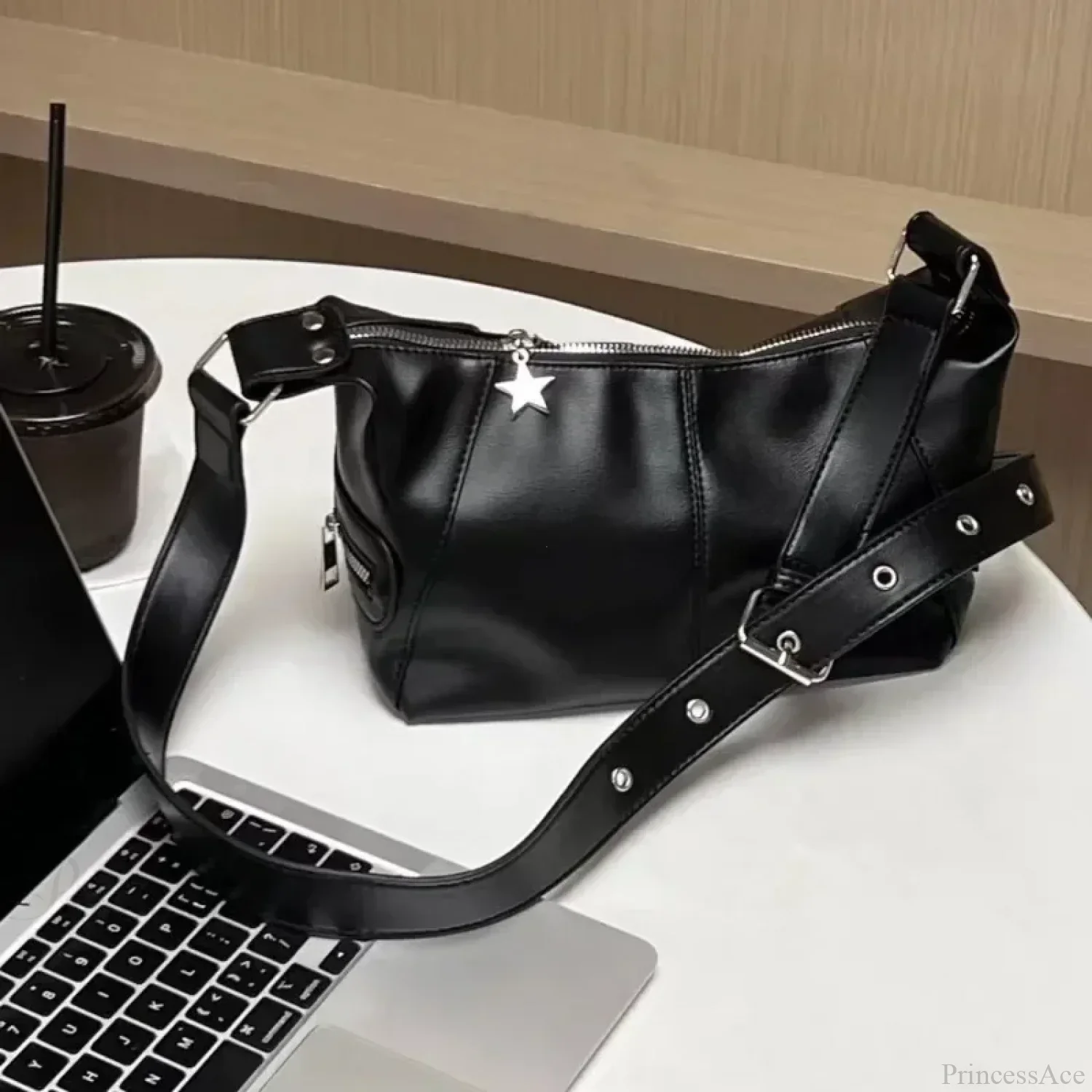 Trendy South Korean Retro Tote Shoulder Bag - Image 4
