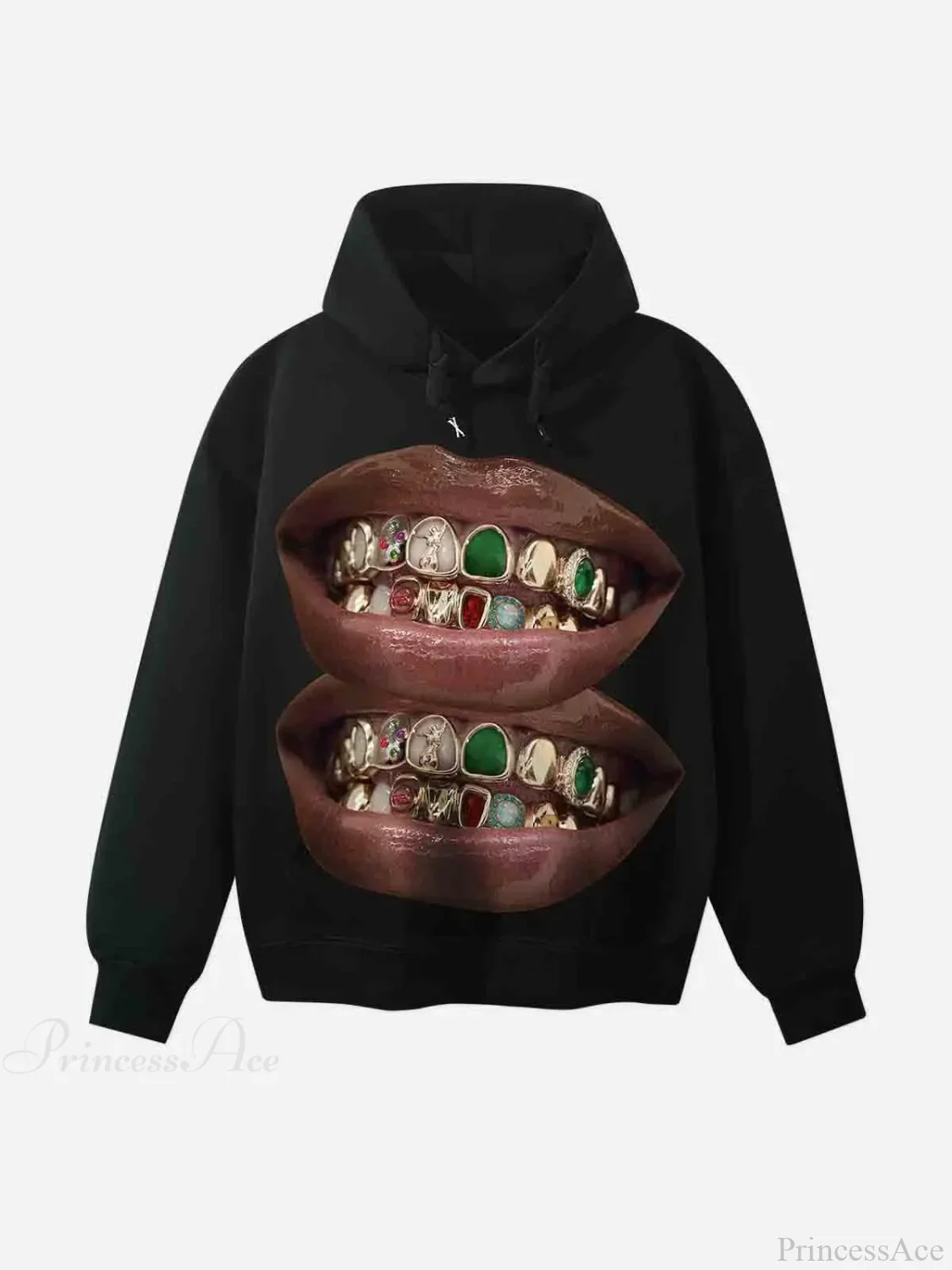 Two-Face Graphic Oversized Hoodie - Image 4