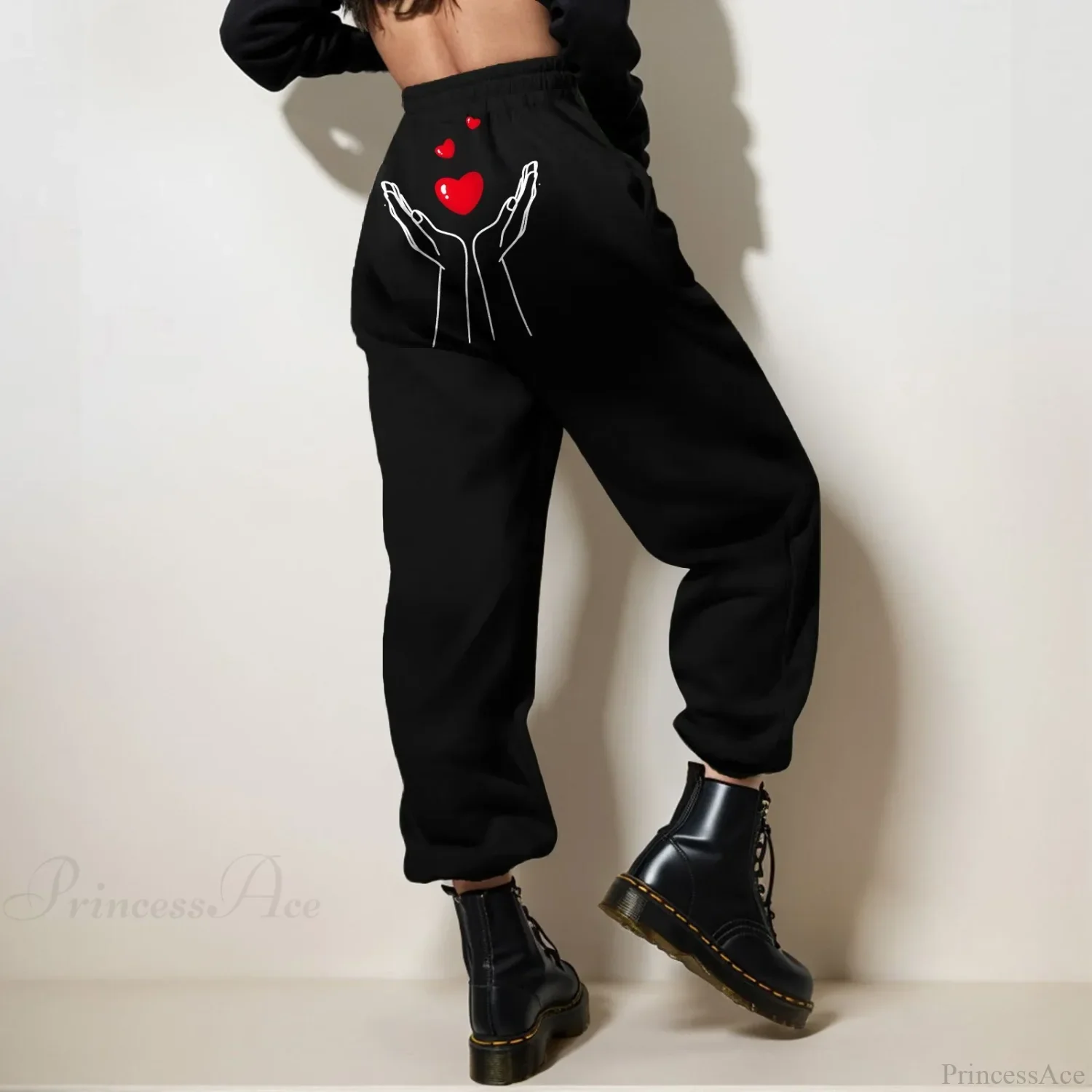 Valentine’s Day Couple Jogger Pants - Image 3