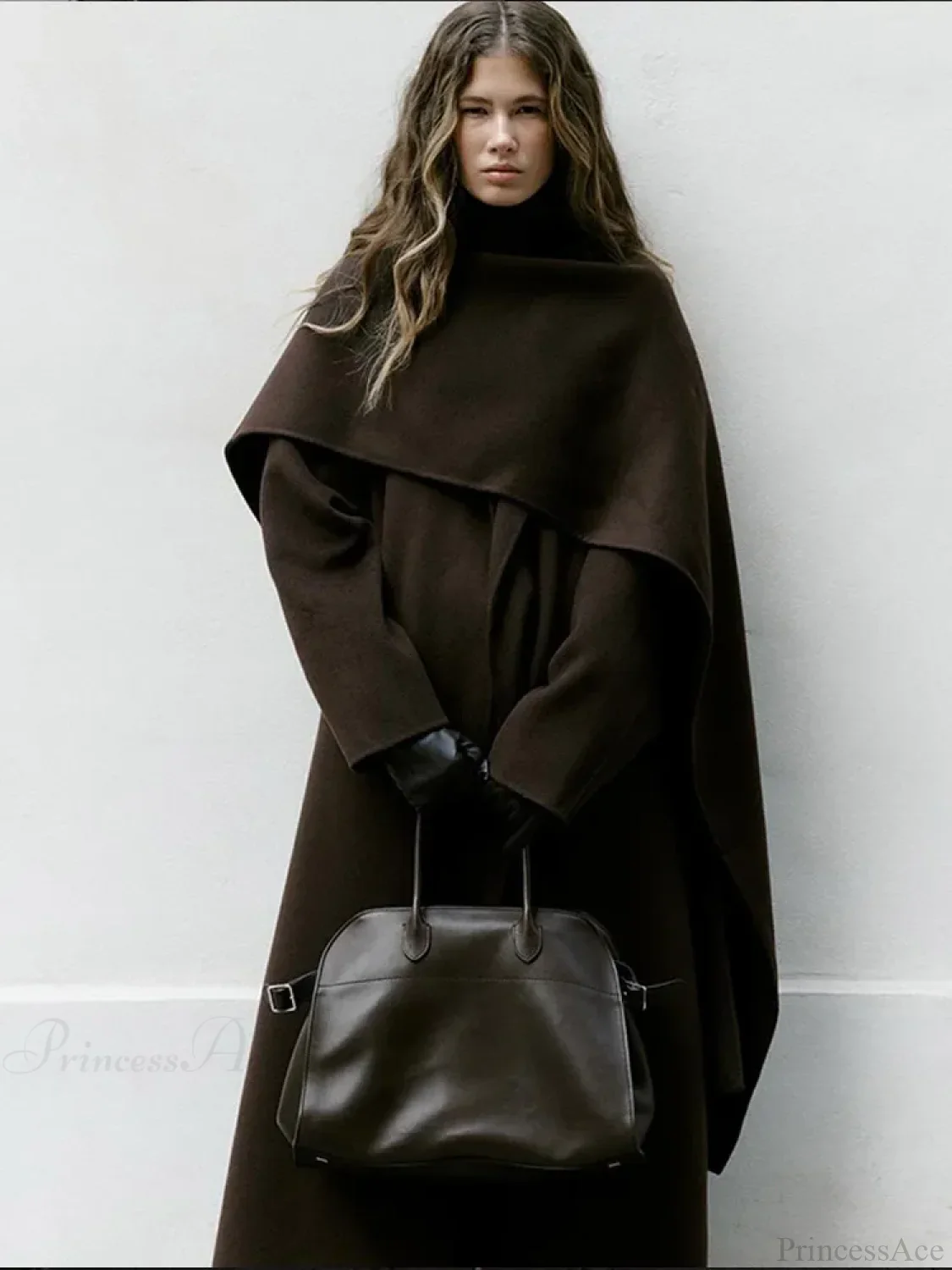 Vintage Brown Wool Blends coat - Image 6