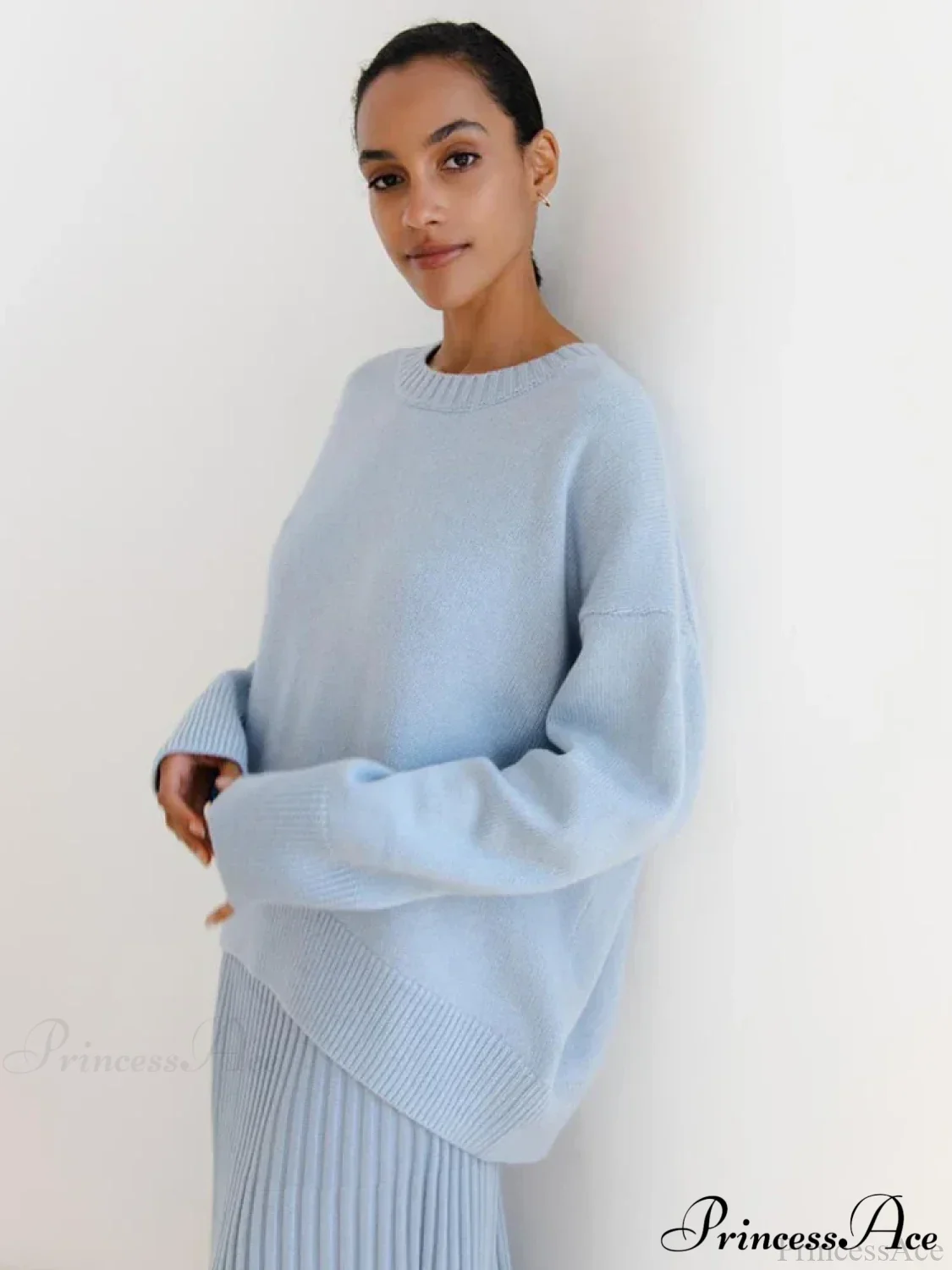 Vintage Casual Cozy Stylish Autumnal Streetwear Warm Long Sleeve Sweater