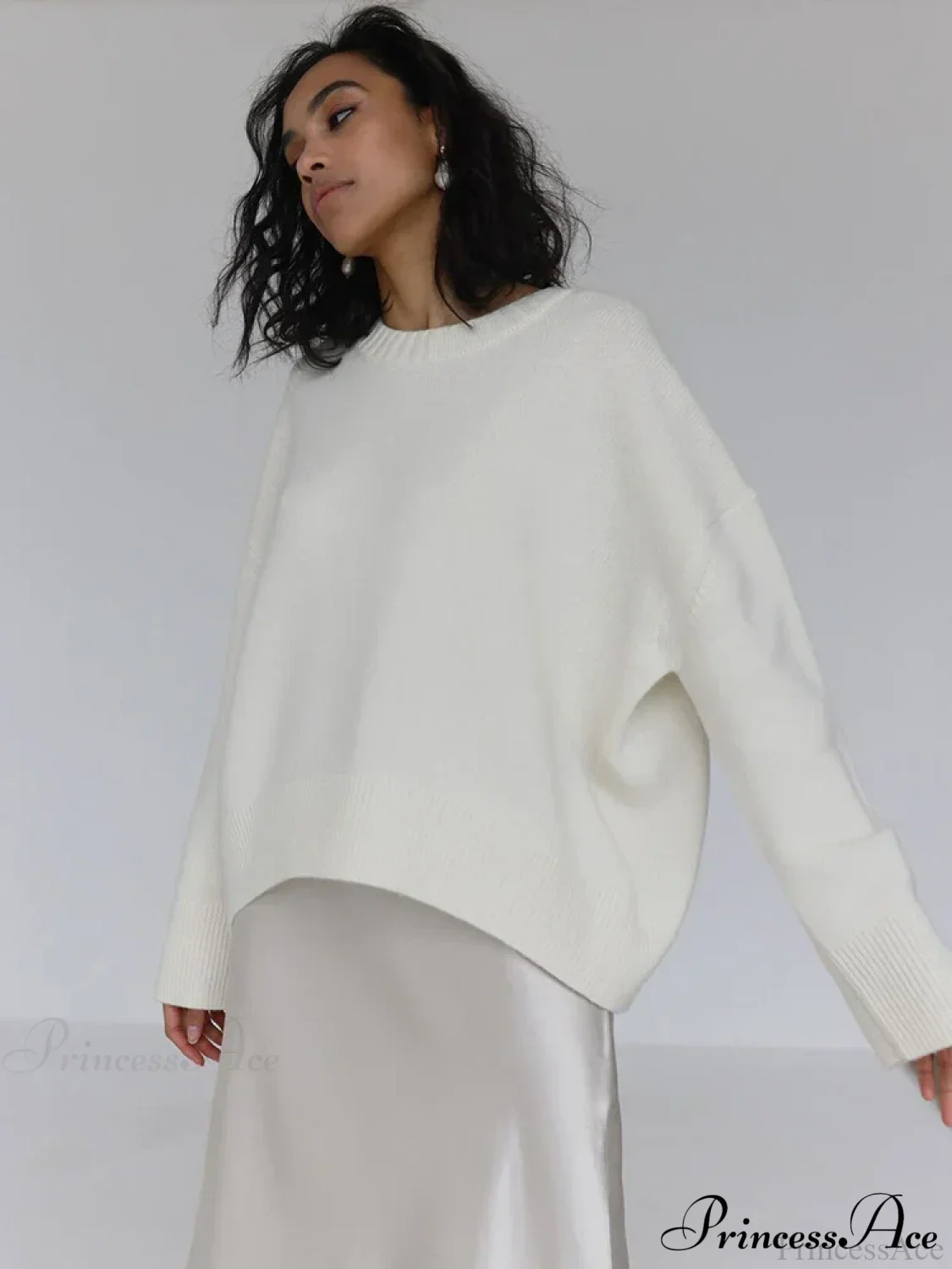 Vintage Casual Cozy Stylish Autumnal Streetwear Warm Long Sleeve Sweater - Image 12