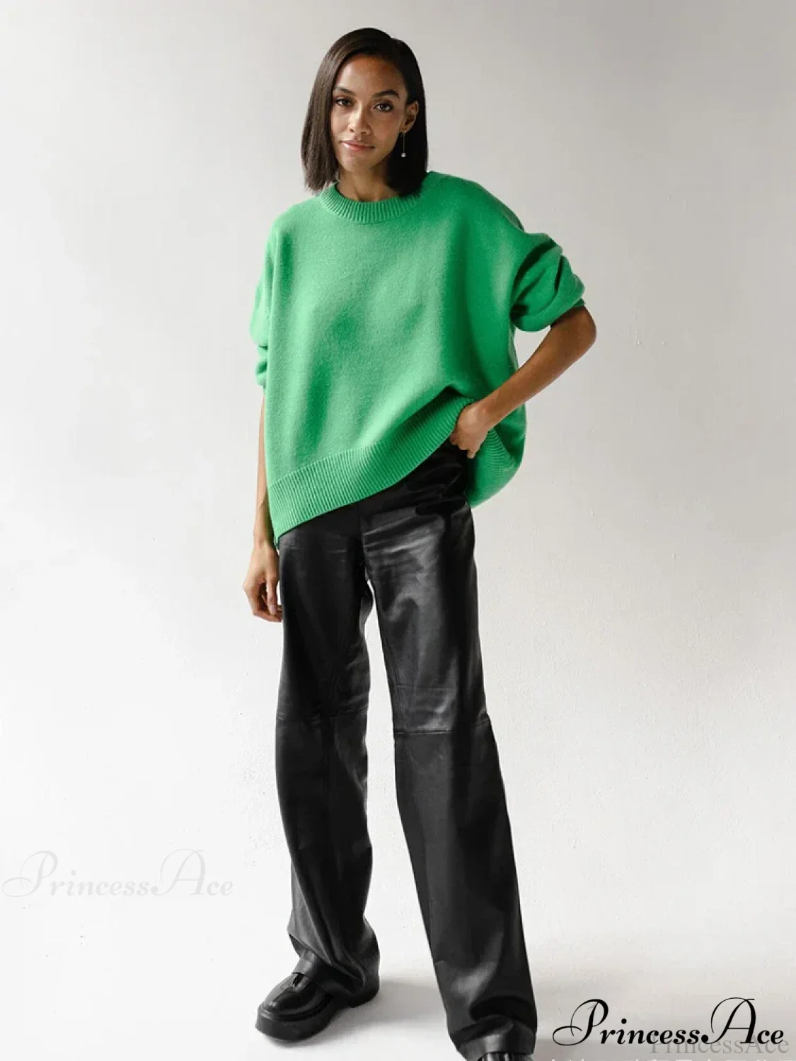 Vintage Casual Cozy Stylish Autumnal Streetwear Warm Long Sleeve Sweater - Image 3