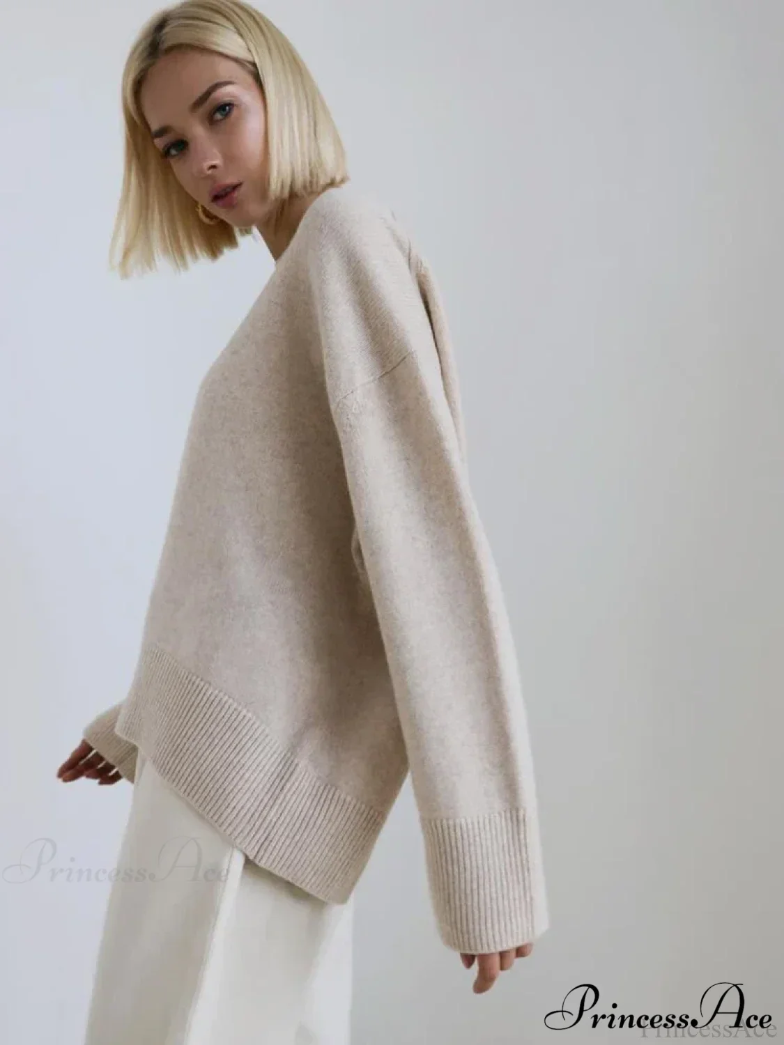 Vintage Casual Cozy Stylish Autumnal Streetwear Warm Long Sleeve Sweater - Image 6