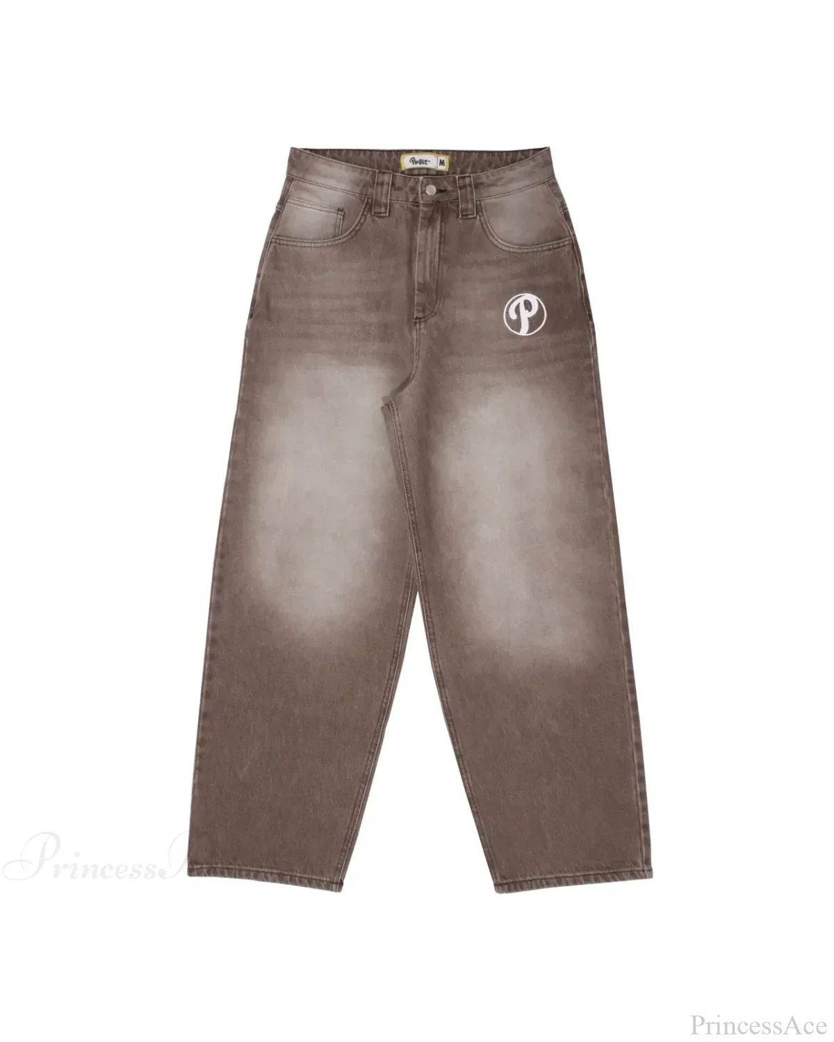 Vintage Gothic Cross Wings Stitched Pants - Image 22