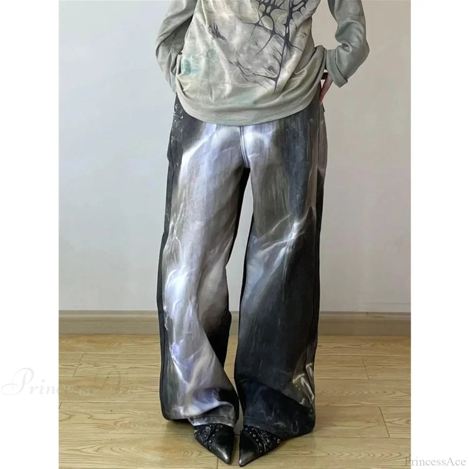 Vintage Gothic Elevated Waist Pant - Image 3