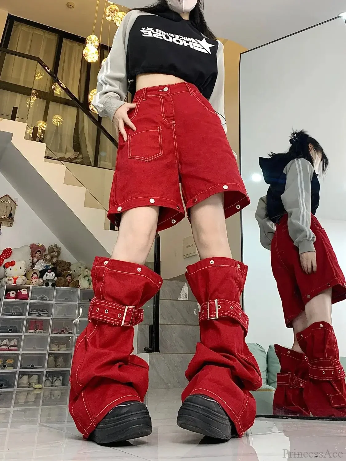 Vintage Gothic Merging Cargo Pant - Image 3