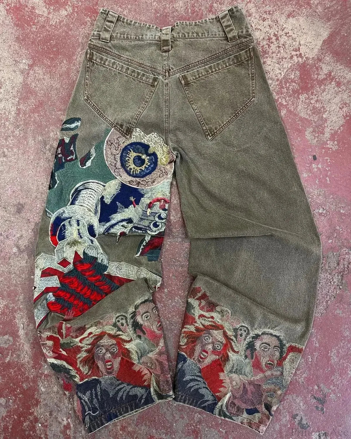 Vintage Gothic Visual Pant - Image 2