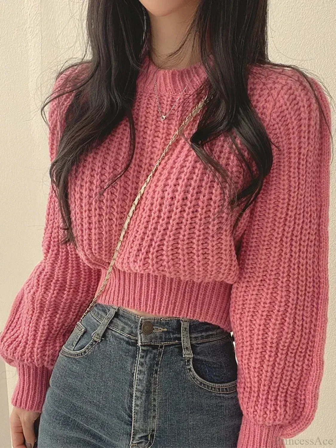 Vintage Lantern Long Sleeve Sweater - Image 9