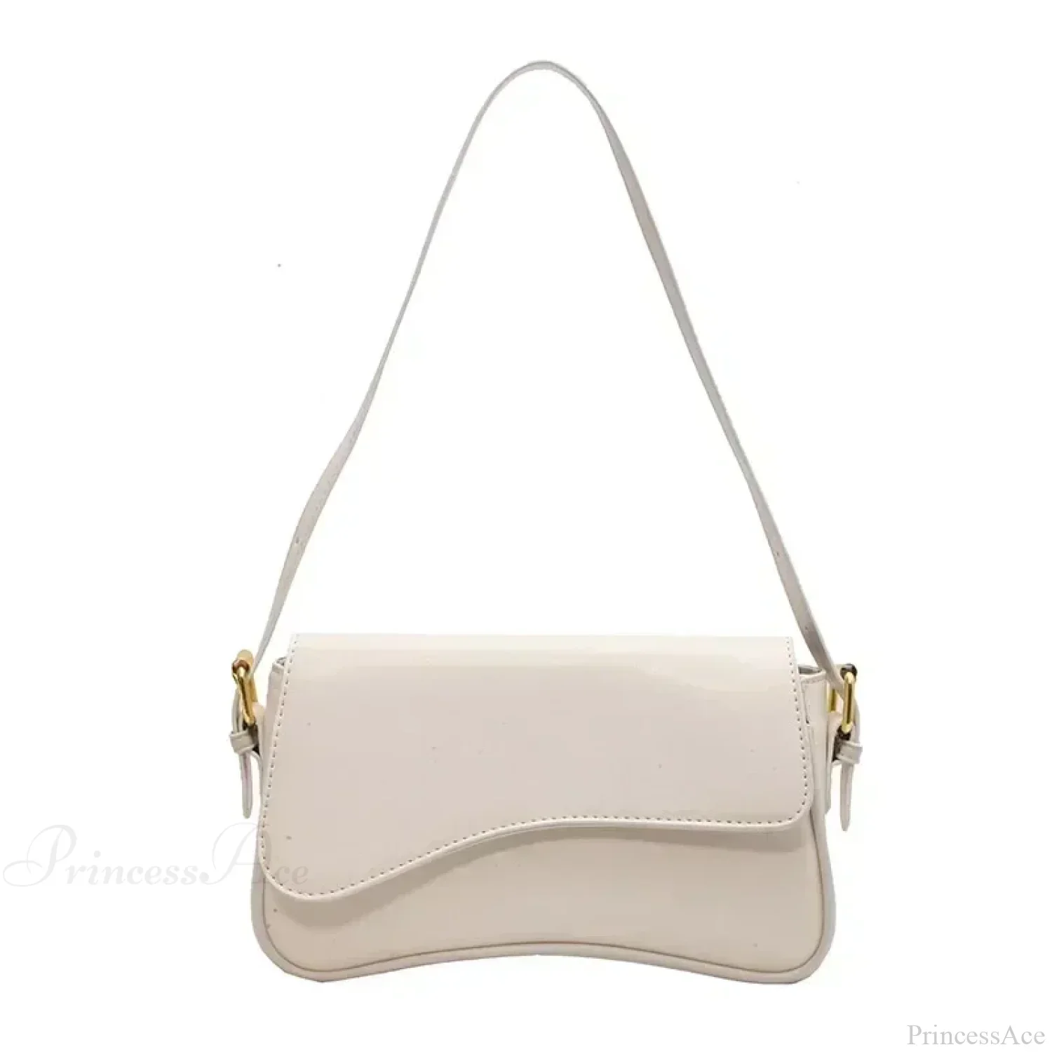 Vintage Leather Designer Crossbody Shoulder Bag - Image 8