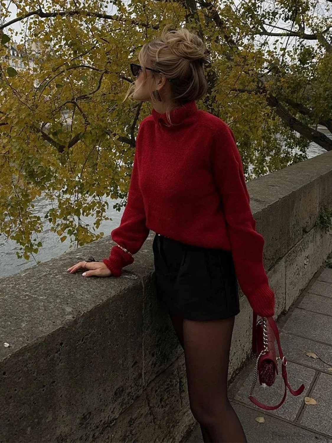 Vintage Long Sleeve Pullover Sweater - Image 5