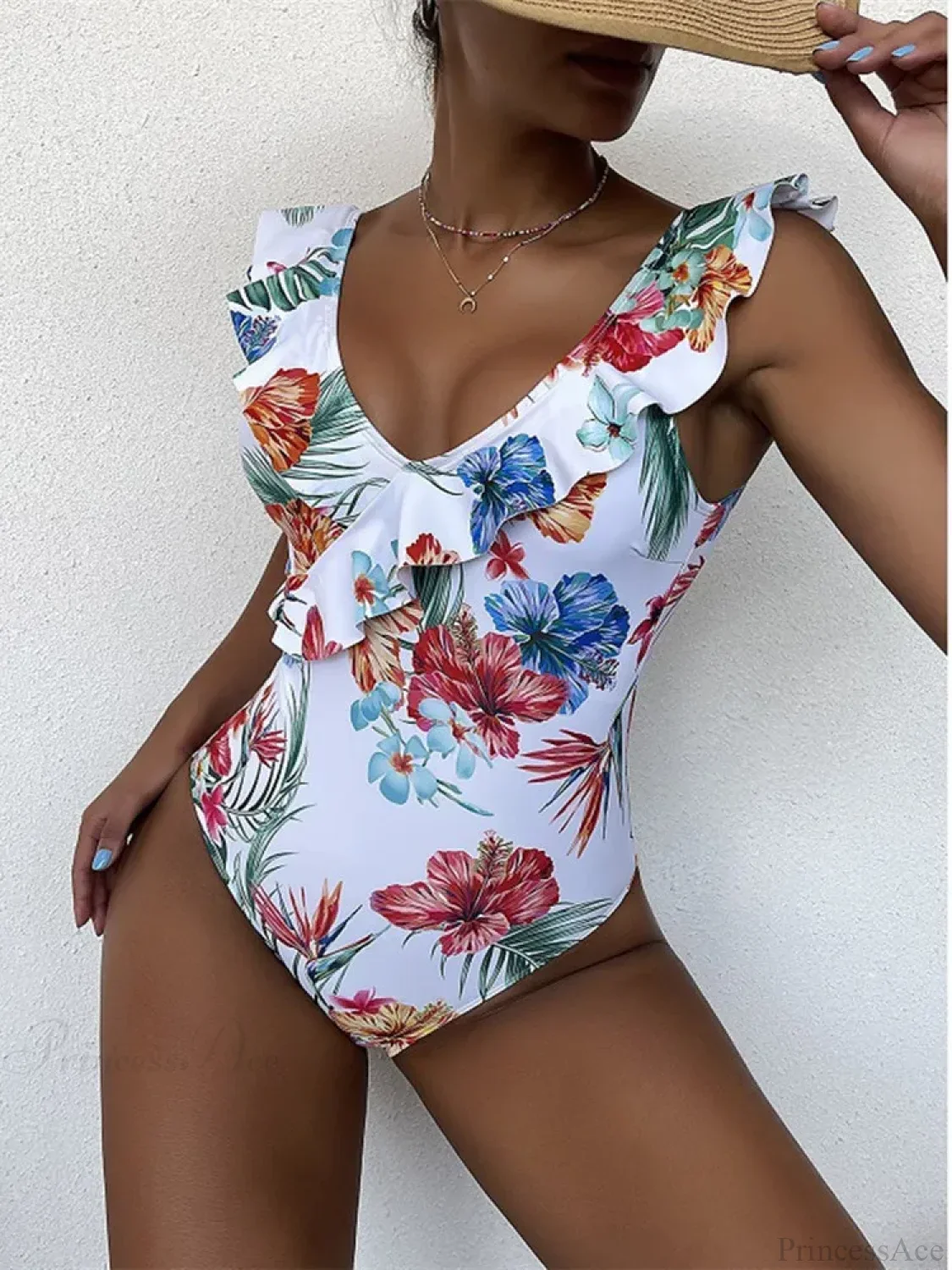 Vintage Micro Bikini Backless One Piece Set - Image 6