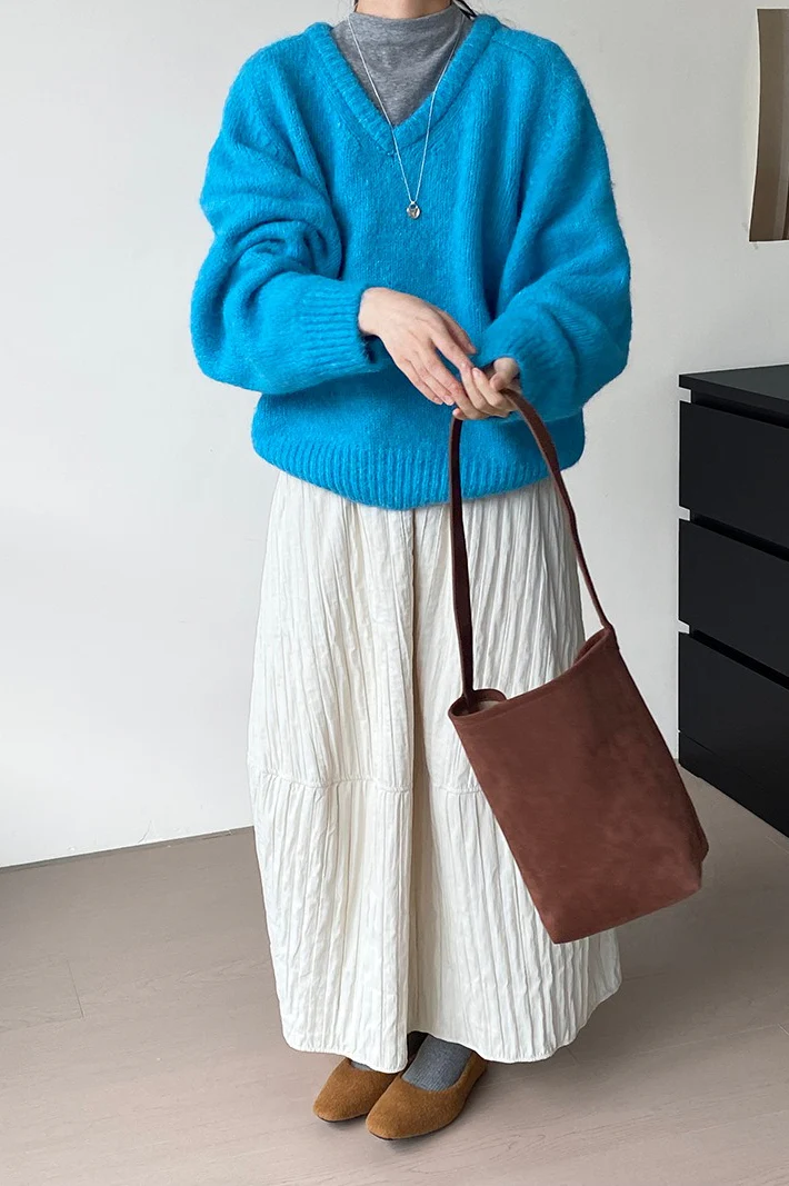 Vintage Quilted Cotton Puffer Midi Skirt - Image 4