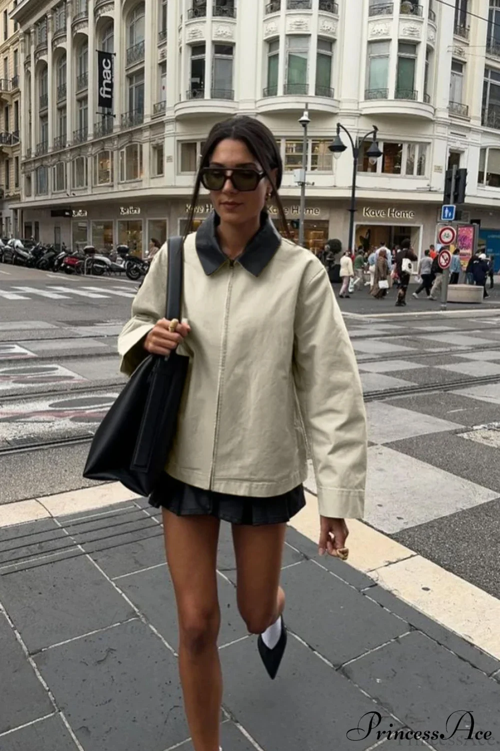 Vintage Shirt Style Trench Coat