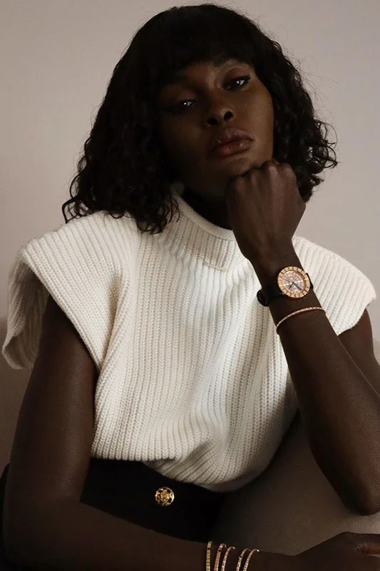 Vintage Turtleneck Short Sleeve Sweater - Image 2