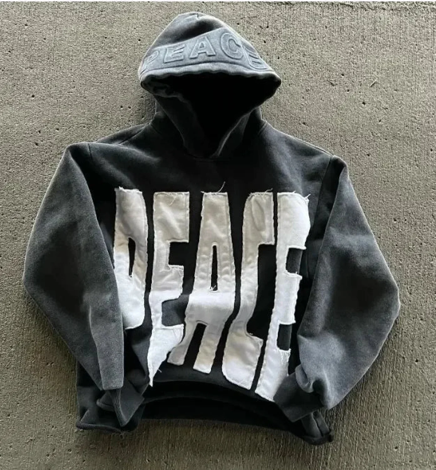 Vintage Y2K Gothic Printed Zipper Hoodie - Image 9