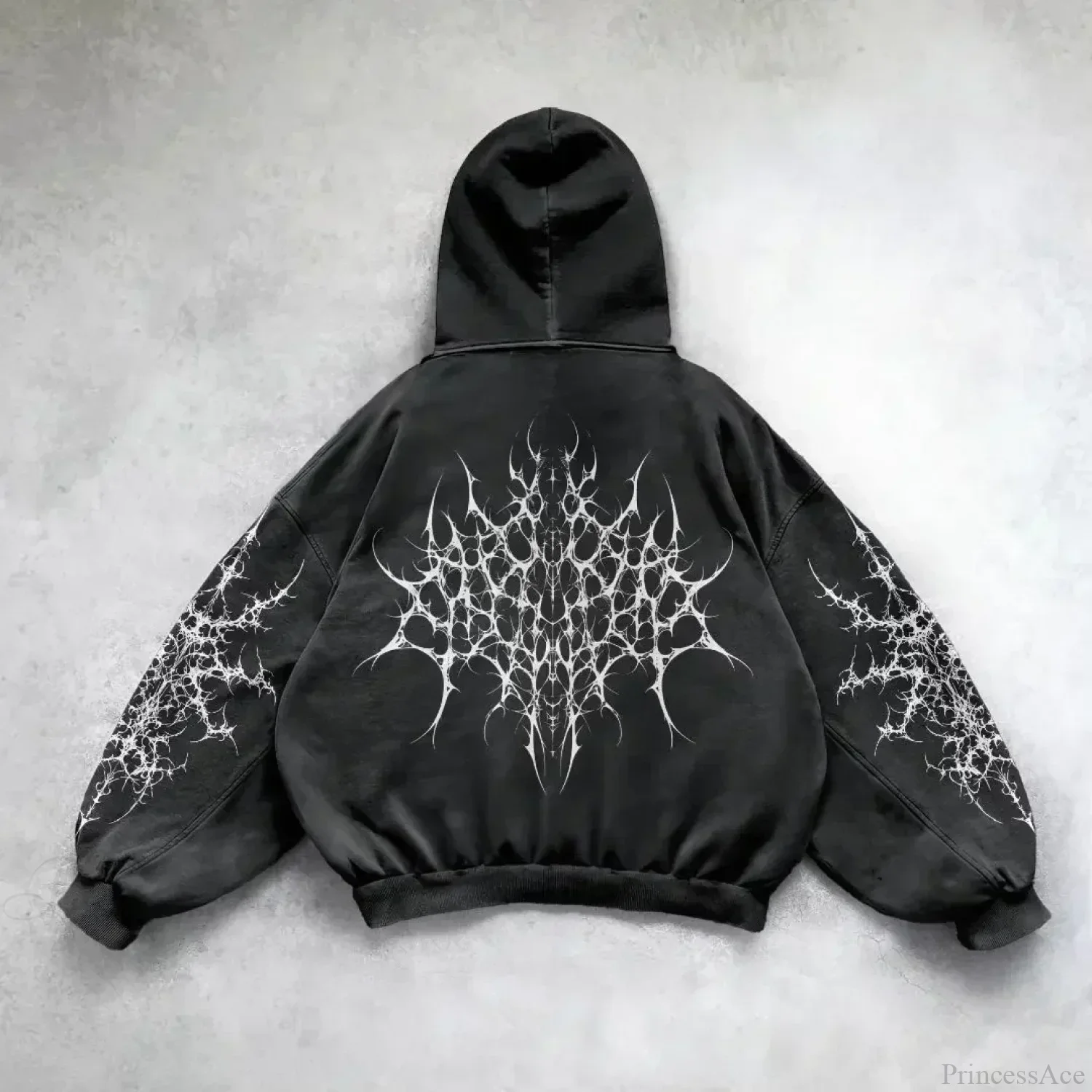 Washed Vintage Fleece Hoodie - Image 4
