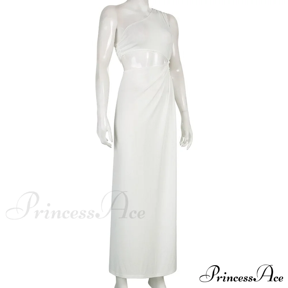 White Shoulder Parties - Women for Split Gown One for Gown and Full-Length Warm-Season Elegant Long Beachwear - Image 7
