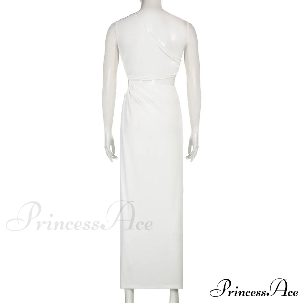 White Shoulder Parties - Women for Split Gown One for Gown and Full-Length Warm-Season Elegant Long Beachwear - Image 9